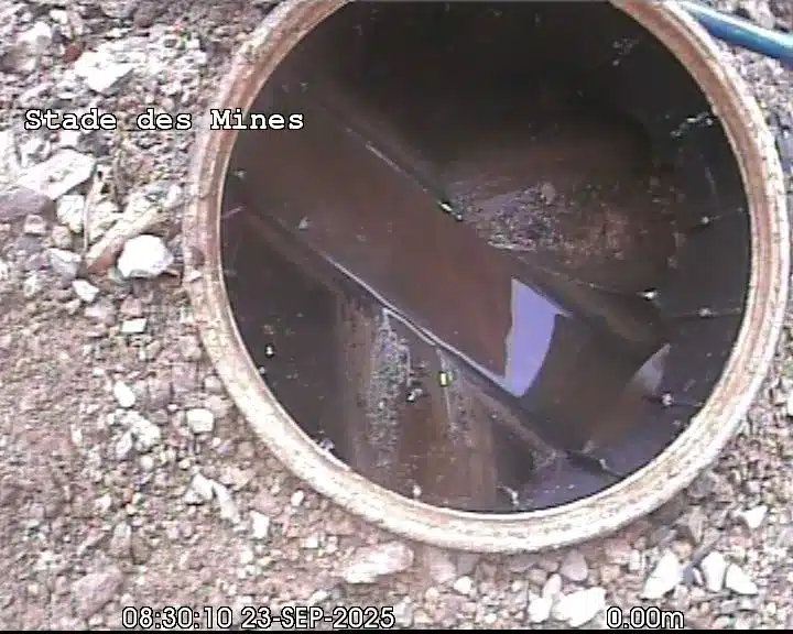 Réparation de canalisation par chemisage partiel à Segré